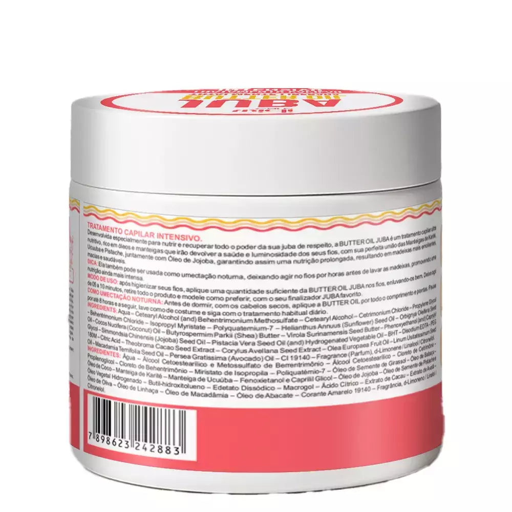 Máscara Nutrição Juba Butter Oil 500g