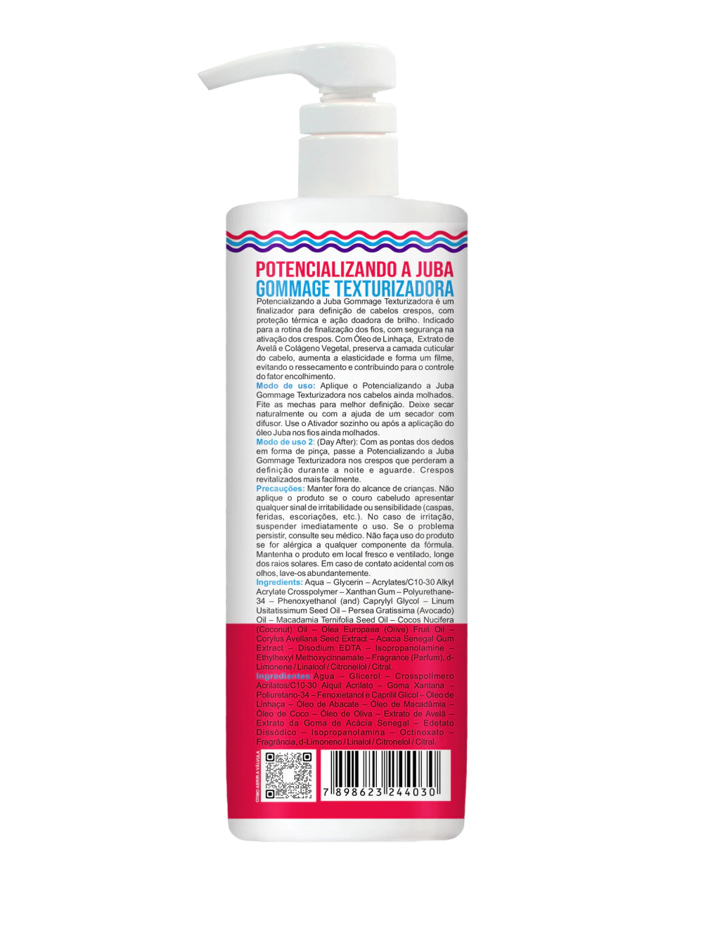 Finalizador Potencializando A Juba Gommage Texturizadora Condicionante 1kg