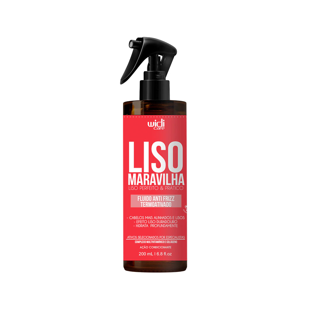 Kit Widi Care Liso Maravilha - Shampoo + Condicionador + Fluido + Sérum