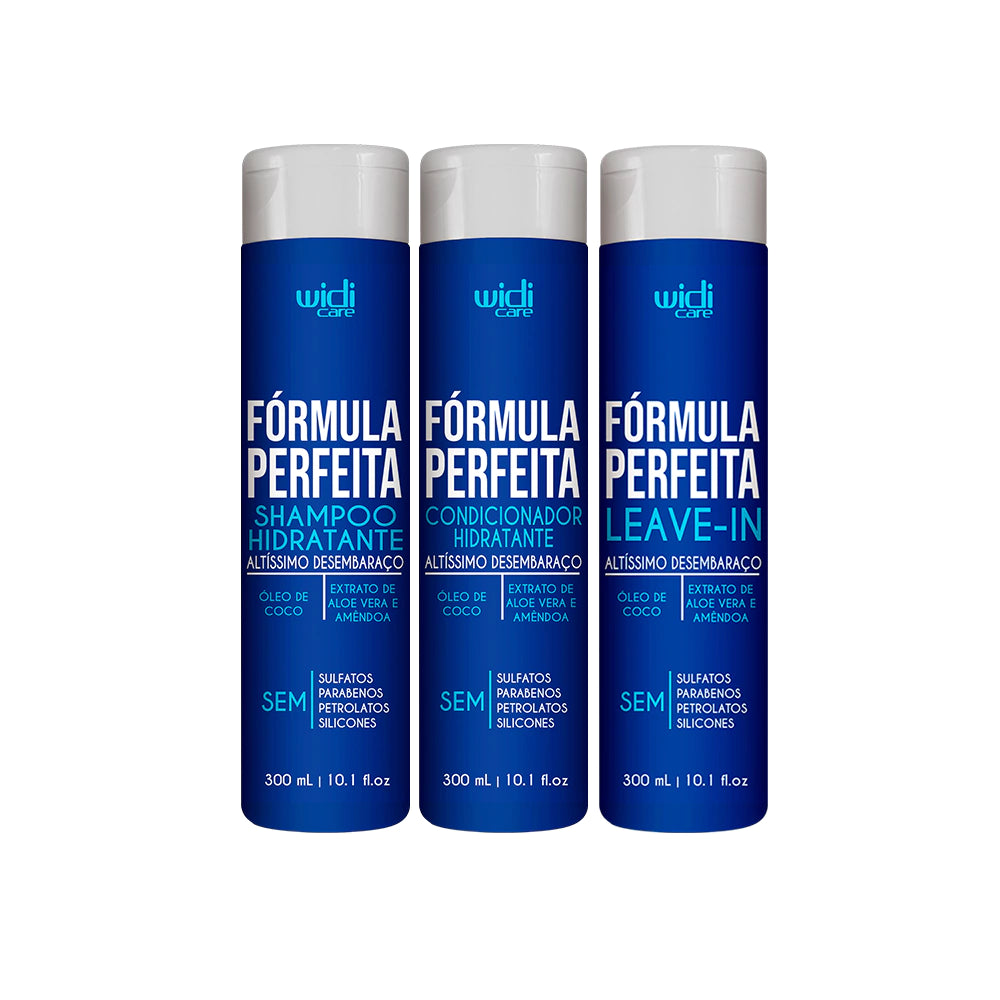 Kit Widi Care Fórmula Perfeita - Shampoo + Condicionador + Finalizador