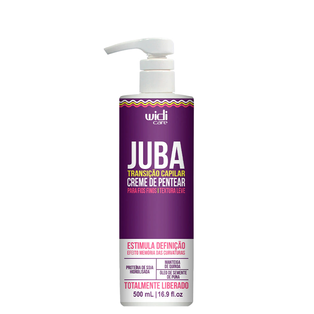 Creme de Pentear Juba Transição Capilar Textura Leve 500ml