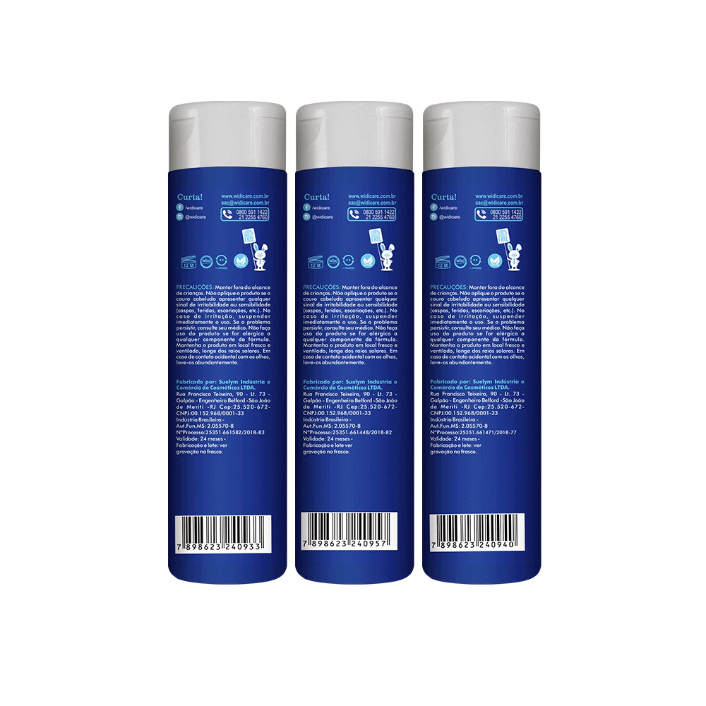 Kit Widi Care Fórmula Perfeita - Shampoo + Condicionador + Finalizador