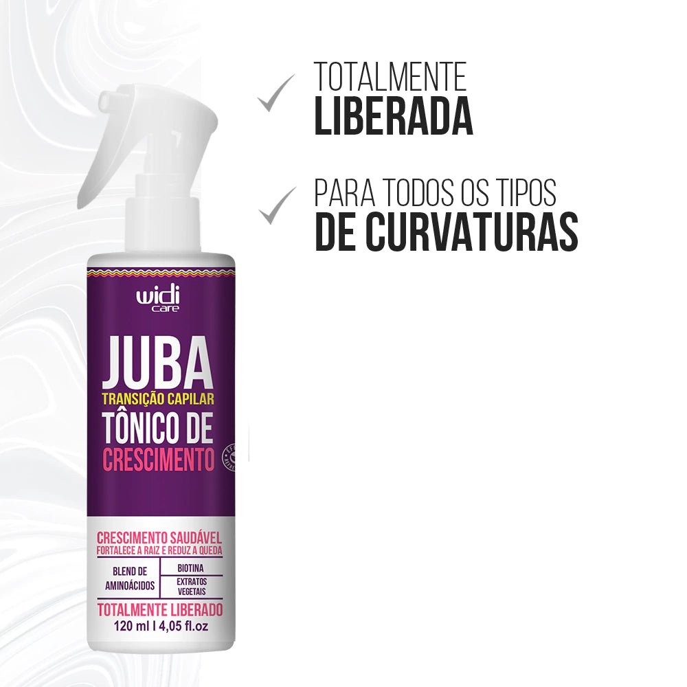 Tônico Capilar Juba Transição Crescimento 120ml