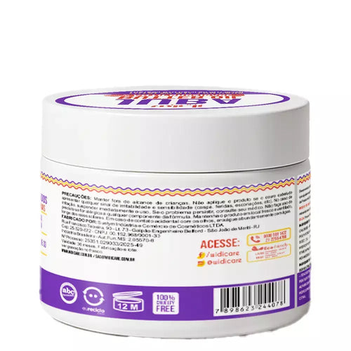 Máscara Widi Care Juba Butter Oil Manteiga Antiporosidade 300g