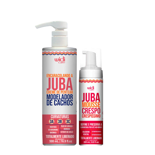 Kit Widi Care Finalização Juba- Encaracolando 500g + Mousse Crespo 200ml