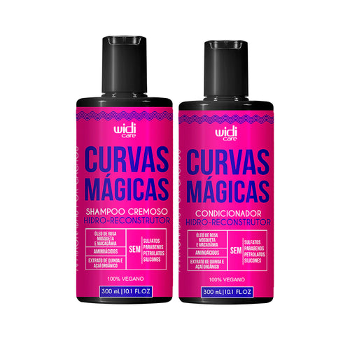 Kit Widi Care Curvas Mágicas - Shampoo + Condicionador