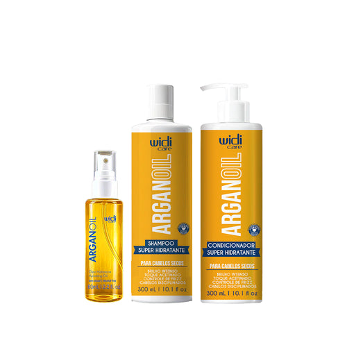 Kit Widi Care Argan - Shampoo + Condicionador + Óleo Argan Oil 60ml