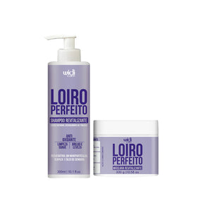 Kit Widi Care Loiro Perfeito - Shampoo Revitalizante + Máscara Revitalizante