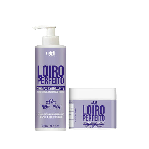 Kit Widi Care Loiro Perfeito - Shampoo Revitalizante + Máscara Revitalizante