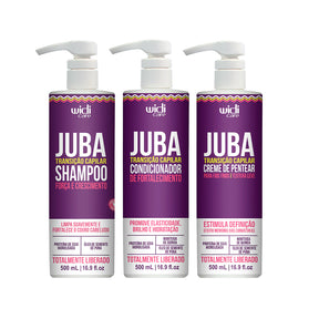 Kit Widi Care Juba Transição - Shampoo + Condicionador + Creme de Pentear Leve
