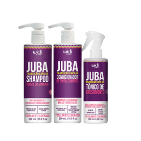 Kit Widi Care Juba Transição - Shampoo + Condicionador + Tônico