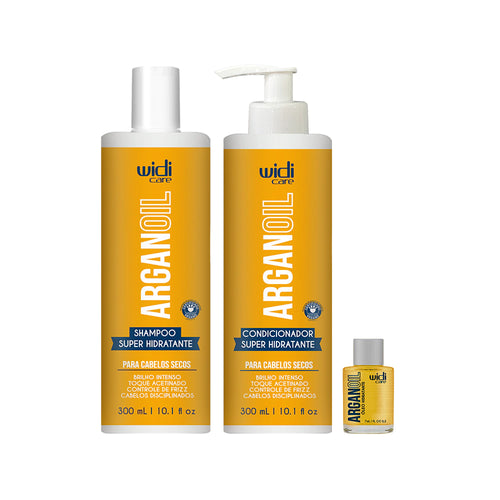 Kit Widi Care Argan - Shampoo + Condicionador + Óleo 7ml