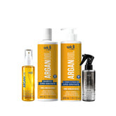 Kit Widi Care Argan - Shampoo + Condicionador + Óleo Argan Oil 60ml + Shine Silver