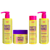 Kit Widi Care Phytomanga - Shampoo + Condicionador + Máscara Butter Oil UltraNutritiva + Gelatina UltraNutritiva 500g