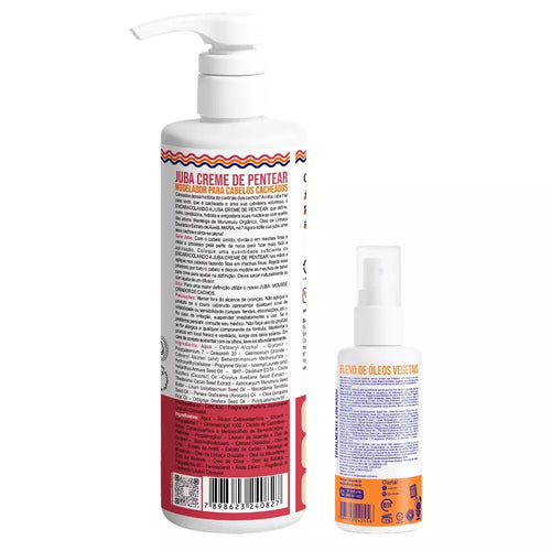 Kit Widi Care Juba - Encaracolando + Finalizador Juba Blend