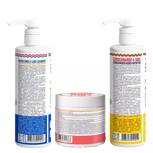 Kit Widi Care Juba- Shampoo + Condicionador + Juba Butter Oil