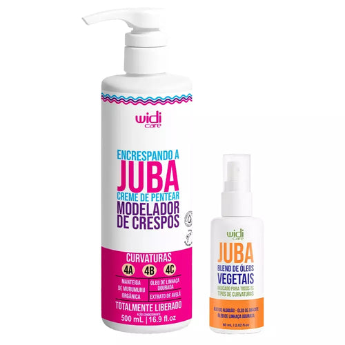 Kit Widi Care Juba - Encrespando + Finalizador Juba Blend