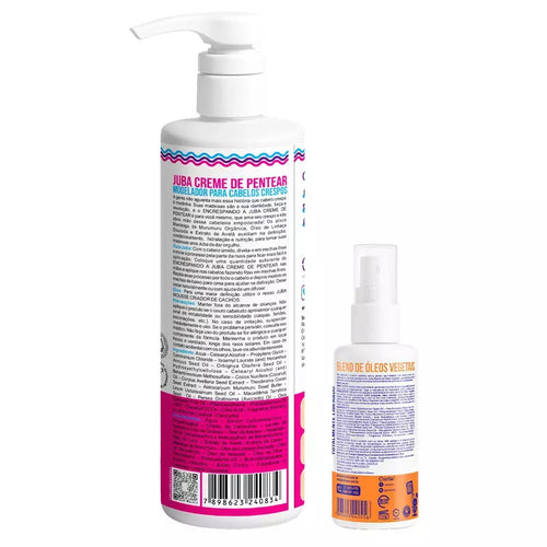Kit Widi Care Juba - Encrespando + Finalizador Juba Blend