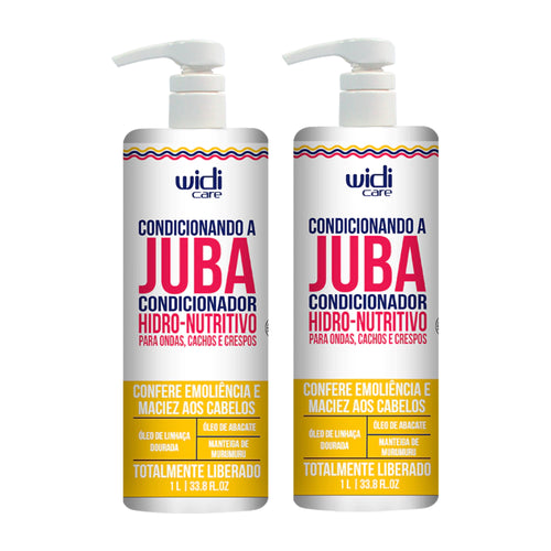 Kit Widi Care Juba Condicionando a Juba Hidro-Nutritivo 1L - 2 Unidades