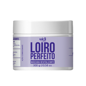 Kit Widi Care Loiro Perfeito Matizadora Argan Oil - Shampoo Matizador + Máscara + Máscara Argan Oil + Leave In