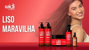 Kit Widi Care Liso Maravilha - Shampoo + Condicionador + Máscara + Fluido + Sérum 60ml
