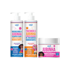 Kit Widi Care Jubinha - Shampoo + Condicionador + Máscara