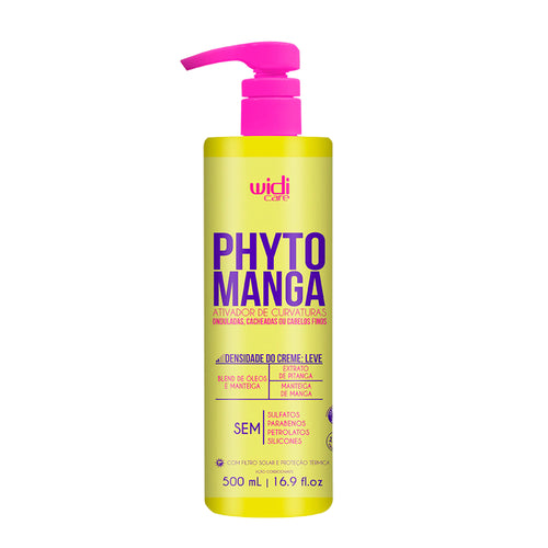 Creme de Pentear Phytomanga Ativador de Curvaturas Efeito Leve 500ml
