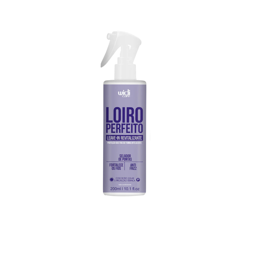 Kit Widi Care Loiro Perfeito Revitalizante Acidificante Juba - Shampoo + Máscara + Leave In + Acidificando a Juba