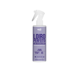 Kit Widi Care Loiro Perfeito Revitalizante Acidificante Juba - Shampoo + Máscara + Leave In + Acidificando a Juba