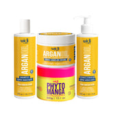 Kit Widi Care Argan Oil Máscara PhytoManga - Shampoo + Máscara + Condicionador + Máscara Phytomanga 300g