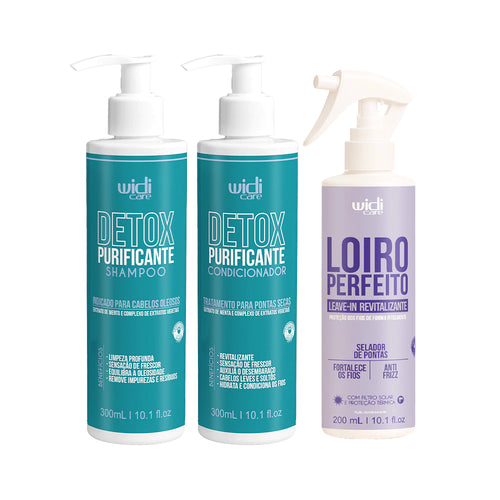 Kit Widi Care Detox Leave In Loiro Perfeito