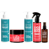 Kit Widi Care Detox Liso Maravilha - Shampoo + Condicionador + Máscara + Fluido + Super Sérum