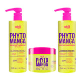 Kit Widi Care Phytomanga - Shampoo Curvaturas + Máscara 300g + Creme de Pentear Pesado