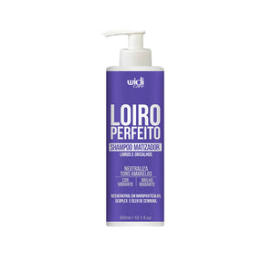 Kit Widi Care Loiro Perfeito Matizador Argan Oil - Shampoo Matizador + Máscara + Condicionador Argan Oil + Leave In