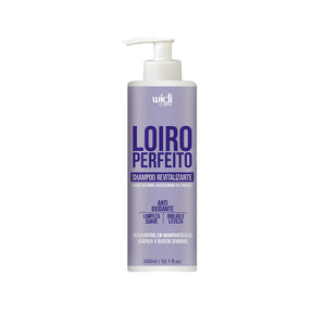 Kit Widi Care Loiro Perfeito Revitalizante Acidificante Juba - Shampoo + Máscara + Leave In + Acidificando a Juba
