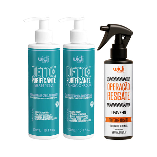 Kit Widi Care Detox Leave In Operação Resgate