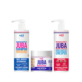 Kit Widi Care Juba - Shampoo + Máscara Hidro - Nutritiva + Gommage 480g