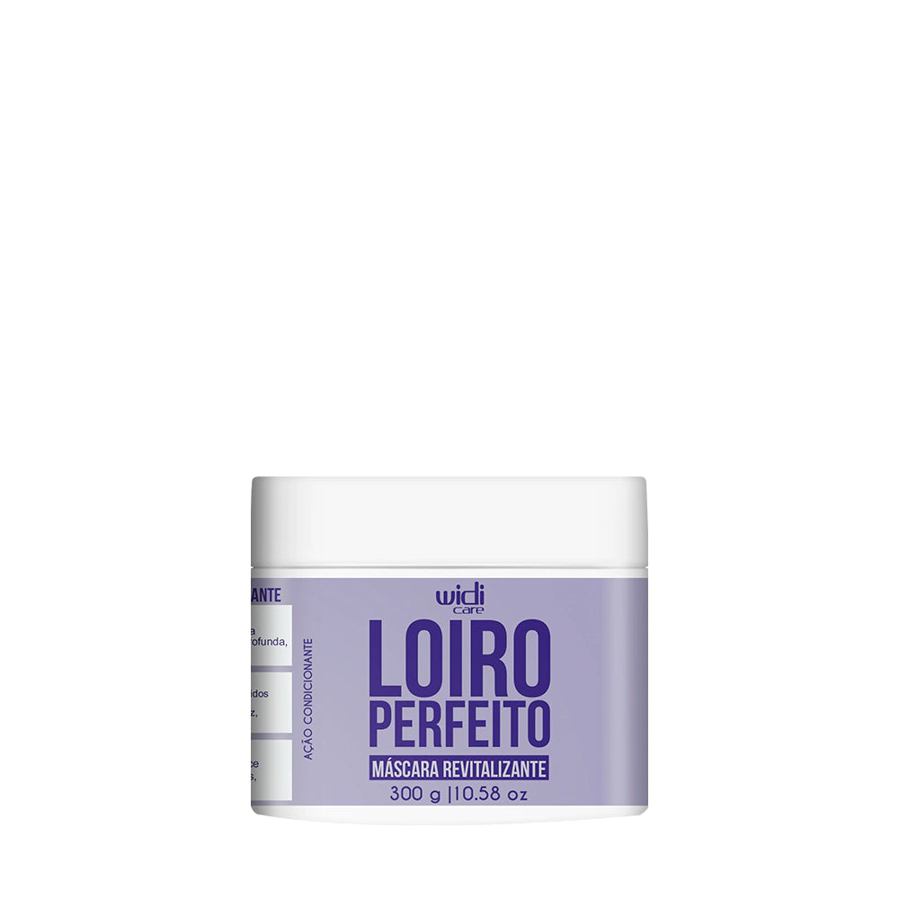 Kit Widi Care Loiro Perfeito Revitalizante Acidificante Juba - Shampoo + Máscara + Leave In + Acidificando a Juba