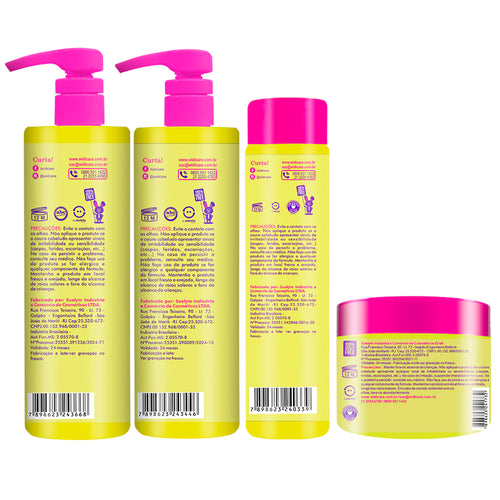 Kit Widi Care Phytomanga - Shampoo + Condicionador + Máscara 300ml + Creme de Pentear Leve