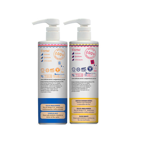 Kit Widi Care Juba - Shampoo + Condicionador 500ml