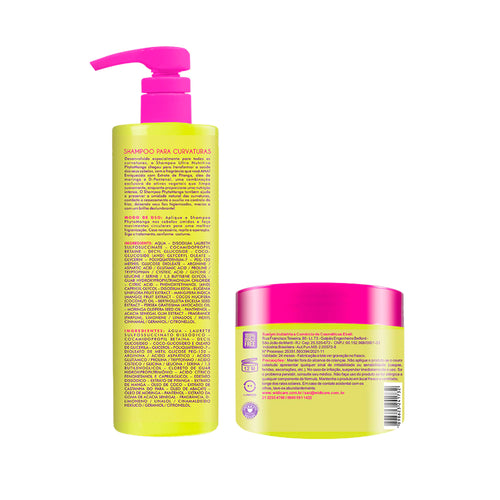 Kit Widi Care Phytomanga - Shampoo Curvaturas + Máscara 300g