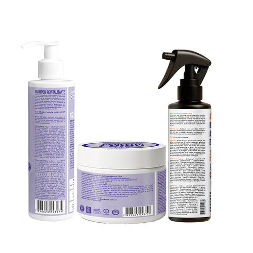 Kit Widi Care Loiro Perfeito Revitalizante Operação Resgate - Shampoo + Máscara + Leave In Operação Resgate
