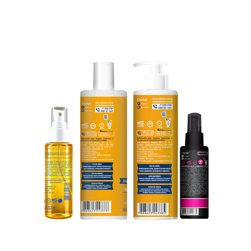 Kit Widi Care Argan - Shampoo + Condicionador + Óleo Argan Oil 60ml + Magic 60 ml