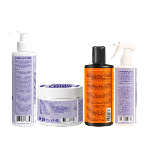 Kit Widi Care Loiro Perfeito Revitalizante Operação Resgate- Shampoo + Máscara + Máscara Operação Resgate + Leave In