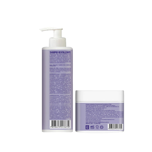 Kit Widi Care Loiro Perfeito - Shampoo Revitalizante + Máscara Revitalizante