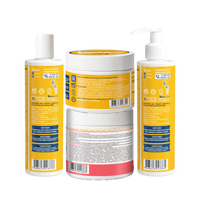 Kit Widi Care Argan Oil Máscara Juba - Shampoo + Máscara + Condicionador + Juba Butter Oil