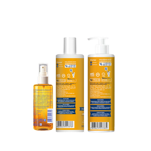 Kit Widi Care Argan - Shampoo + Condicionador + Óleo Argan Oil 120ml