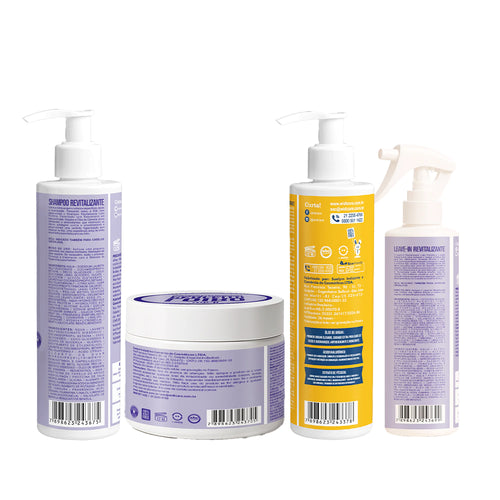 Kit Widi Care Loiro Perfeito Revitalizante Argan Oil - Shampoo + Máscara + Condicionador Argan Oil + Leave In
