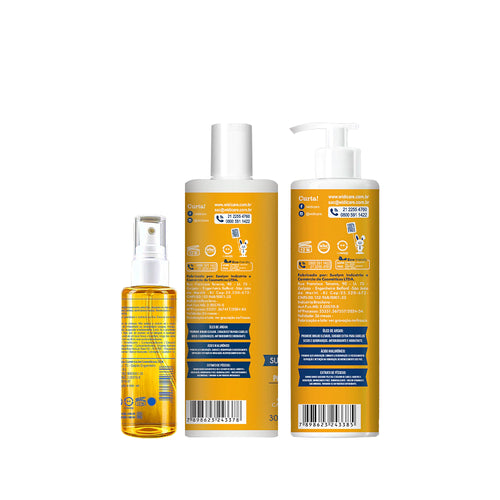 Kit Widi Care Argan - Shampoo + Condicionador + Óleo Argan Oil 60ml