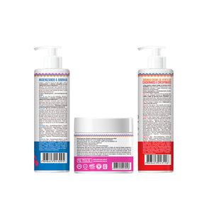 Kit Widi Care Jubinha - Shampoo + Máscara + Creme de Pentear Pesadinho